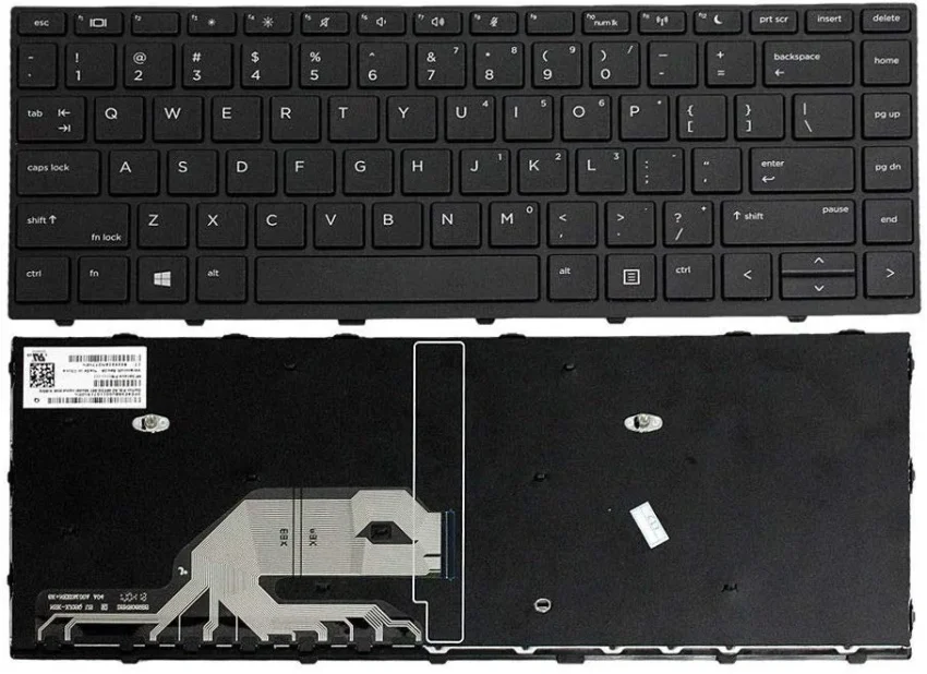 HP Probook 430 G5, 440 G5 ,445 G5 NON Backlit keyboard